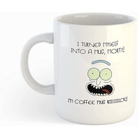 Picture of Rick and Morty Quote Design Coffee Mug, 325ml