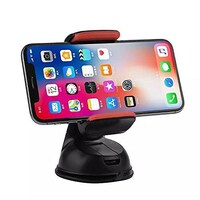 Picture of Trands Universal 360 Degrees Car Phone Holder, Black & Red