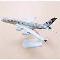 Picture of Trands Etihad A380 Metal Aircraft Model, White