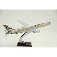 Picture of Trands Etihad 777 Large Resin Aircraft Model, Gold