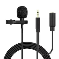 Picture of Trands Lavalier Lapel 2 In1 Microphone, Black