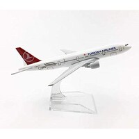 Picture of Trands Turkish B-777 Metal Airline Model, White