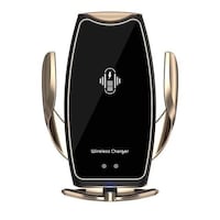 Picture of Trands Wireless Phone Mount and Charger, Gold