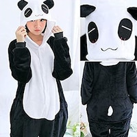 Picture of Pandan Costume Animal Onesie Pajamas Halloween for Adults and Teens