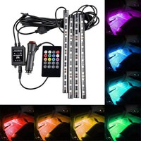 Picture of Socal LED Strip Car Footwell Under Dash Lighting Kit