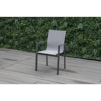 Picture of Textilene Sling Styled Chair, Grey