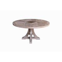 Picture of Distinctively Designed Round Table, Light Brown