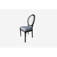 Picture of Oval Shaped Casual Designed Chairs, Silver And Black