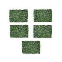 Picture of Lingwei Artificial Plastic Lawn Grass, 40x60x4cm, Pack of 5 Pcs