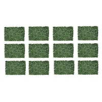 Picture of Lingwei Artificial Plastic Lawn Grass, 40x60x4cm, Pack of 12 Pcs