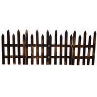 Picture of Lingwei Outdoor Wooden Solid Edging Panel Fence, 40x160x2cm, Brown