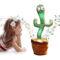 Picture of Orchid M Rechargeable Dancing Cactus, 120 English Songs