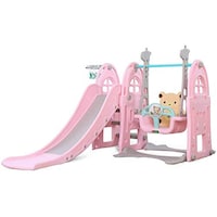 Picture of Xiangyu Kids 3 in 1 Outdoor Play Structure Jumbo Slide Set, N05810 8