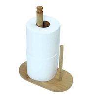 Picture of Yatai Bamboo Kitchen Roll Holder Wooden Paper Towel Stand