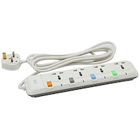 Picture of G&T Extension Socket with Fuse Plug Protector, 3250Watts max/13A, 4Way