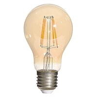 Picture of G&T Filament Light Bulb, 4W, A60 Gold, 2700K, AC220V, Warm White, 6Pcs