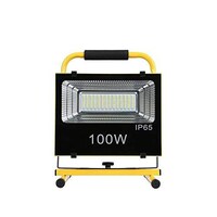 Picture of G&T Two Switch LED Charging Flood Light, White, Red & Blue Flashing, 300W