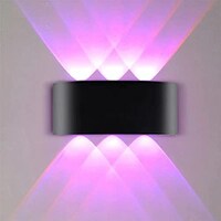 Picture of G&T Nordic Style Aluminum Waterproof LED Wall Lamp, RGB Change Light