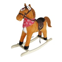 Picture of UKR Small Fur Rocking Horse for Kids