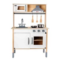 Picture of UKR White Wooden Kitchen for Kids