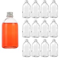 Picture of FUFU Multipurpose Empty Glass Bottles, 270ml, 12Pcs