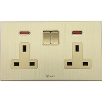 Picture of V-Max Double 13A Socket With Switch