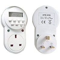 Picture of Siddiqi Plug In Digital Programmable Smart Timer, White