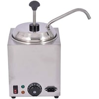 Picture of Commercial Stainless Steel Cheese Warmer Dispenser Pump
