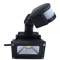Picture of Heaven PIR Motion Sensor Bright Flood Light, 10 W, Black