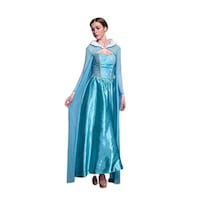 Picture of Gaoshi Women's Halloween Frozen Elsa Princess Costume - One Size