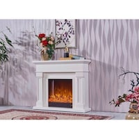 Picture of Living Room Fire Place for Home Décor, Off White
