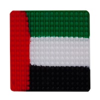Picture of UAE Flag Push Pop Bubble Silicone Sensory Fidget Toys