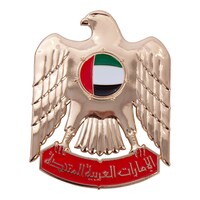 Picture of UAE Falcon Emblem Metal Car Badge