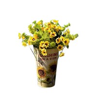 Picture of Metal Flower Vase for Succulent Plants Decoration, Large