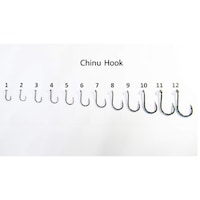 Picture of Oakura Chinu BKK Carbon steel Anti Rust Fishing Hook, Pack of 10Pcs