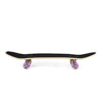Picture of Skull Design Skateboard With Colorful Flashing Wheels For Kids
