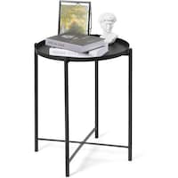Picture of Coffee Side Table with Metal Frame