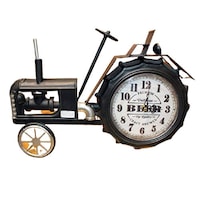 Picture of European Style Creative Iron Car Modeling Decorative Clocks, Black