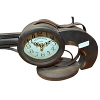 Picture of European Style Creative Iron Gun Modeling Decorative Clocks, Black