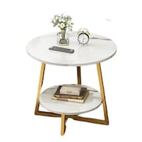 Picture of Two Tier Round Coffee Side Table