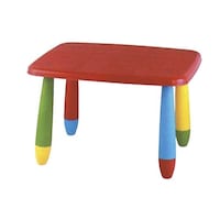 Picture of Galb Al Gamar Plastic Kids Table, Multicolour, 72.5 x 57 x 47cm