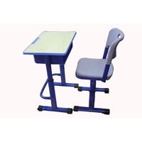 Picture of Galb Al Gamar Height Adjustable Table with Metal Storage and Chair