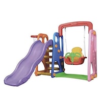 Picture of Galb Toys 3 in 1 Swing and Slide with Basketball Game Set Model 6113