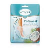 Picture of Amope Foot Sock Mask with Coconut Oil, Multicolor