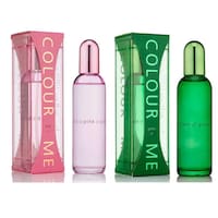 Picture of Milton Lloyd Color Me Parfum Pink for Women and Green for Men