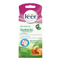 Picture of Veet Wax Strips Hair Remover Kit for Women, 3pieces
