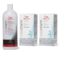 Picture of Wella CC Liquid Hair Color with Cream Developer, Pale Blonde, 42ml, 946ml