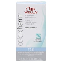 Picture of Wella Color Charm Permanent Liquid Hair Toner, T18, 42ml