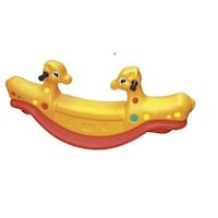 Picture of Deer Teeter Totter Seasaw For Kids, Multicolor,  6167, 125x40x60cm