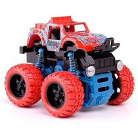 Picture of Friction Powered Push and Go Monster Truck Toys for Kids - Red